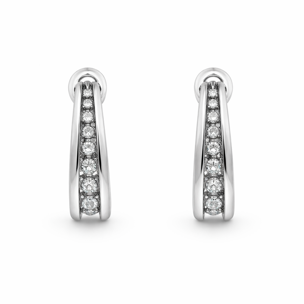 HARRIS 10K White Gold Estate Earrings Harris Jeweler Troy, OH