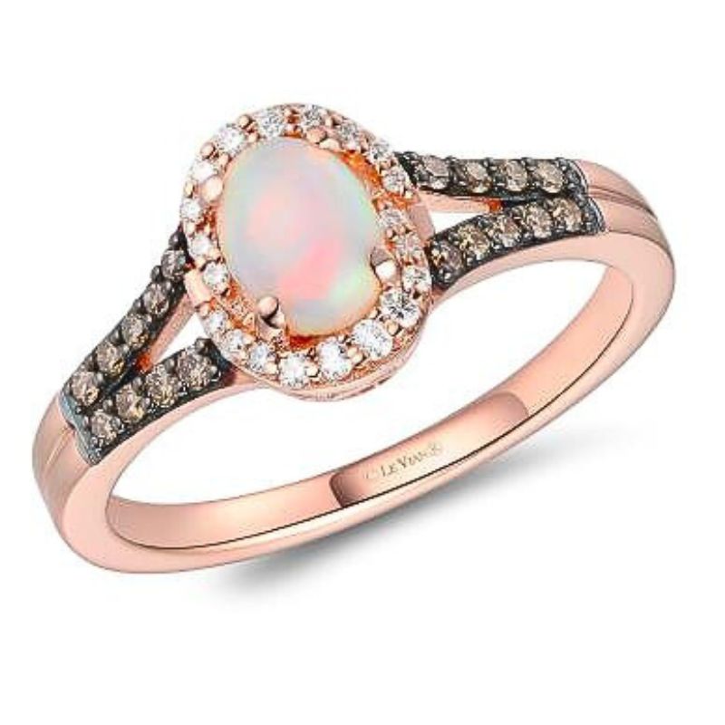 LEVIAN 14K Rose Gold Colored Stone Ring Harris Jeweler Troy, OH