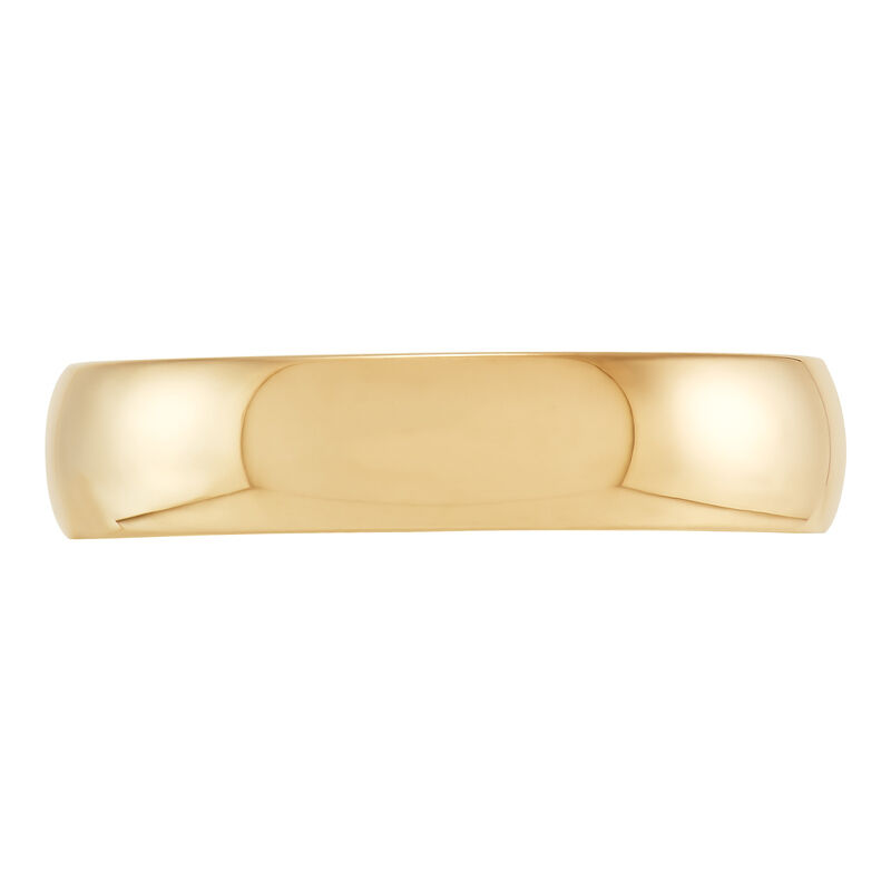 5MM Half-Round Wedding Band Harris Jeweler Troy, OH