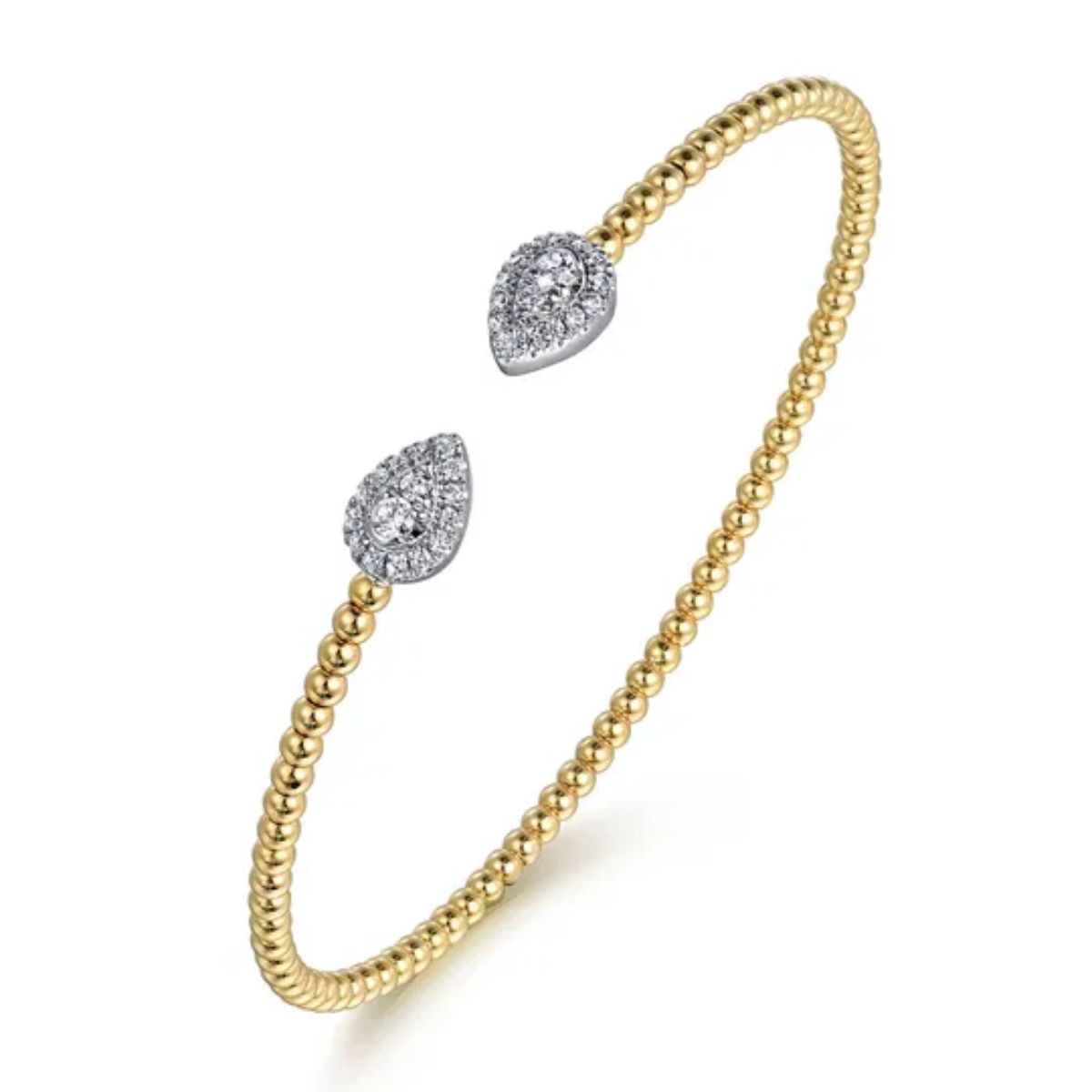 Gabriel & Co. Bujukan Pear-Shape Diamond Bracelet Image 2 Harris Jeweler Troy, OH