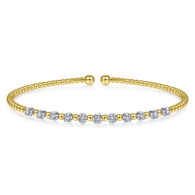 14K Yellow Gold Bangle Bracelet Harris Jeweler Troy, OH