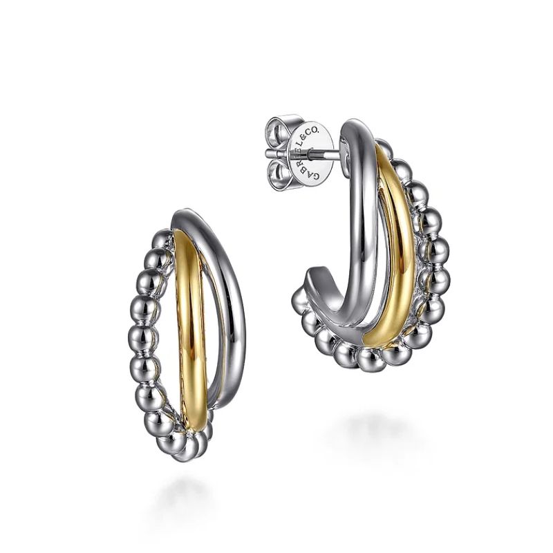 GAB&CO 14K Yellow Gold Gold Earrings Harris Jeweler Troy, OH