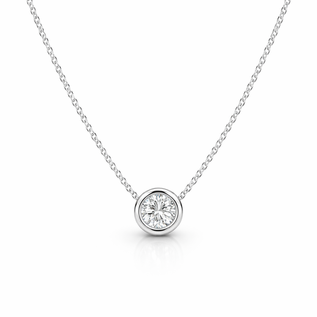 HARRIS 14K White Gold Diamond Pendant Harris Jeweler Troy, OH