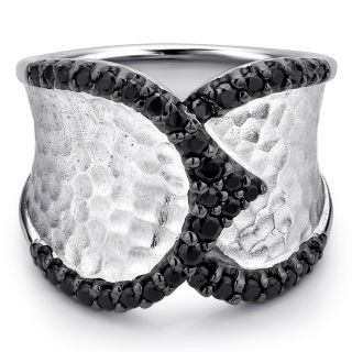 Sterling Silver Black Spinel Ring Harris Jeweler Troy, OH