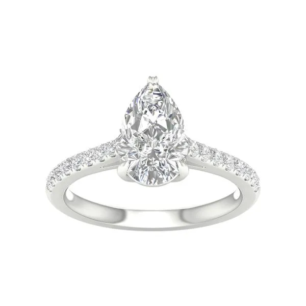 2 1/4CTW Pear Shape Lab-Grown Diamond Enagement Ring - Propose Tonight! Harris Jeweler Troy, OH