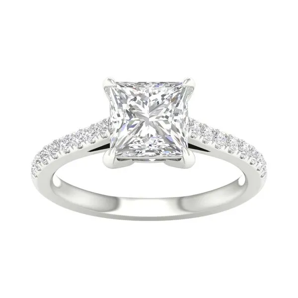2 1/4CTW Lab-Grown Princess Cut Diamond Engagement Ring - Propose Tonight! Harris Jeweler Troy, OH