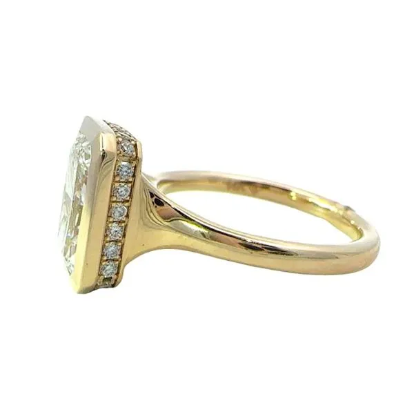 3CT Lab-Grown Diamond Bezel-Style Solitaire Engagement Ring - Propose Tonight! Image 2 Harris Jeweler Troy, OH