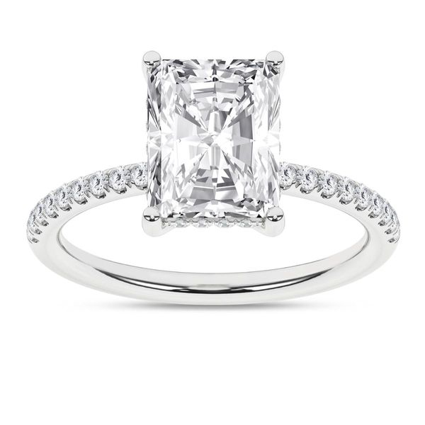 3 1/4CTW Radiant Cut Lab-Grown Diamond Engagement Ring - Propose Tonight! Harris Jeweler Troy, OH