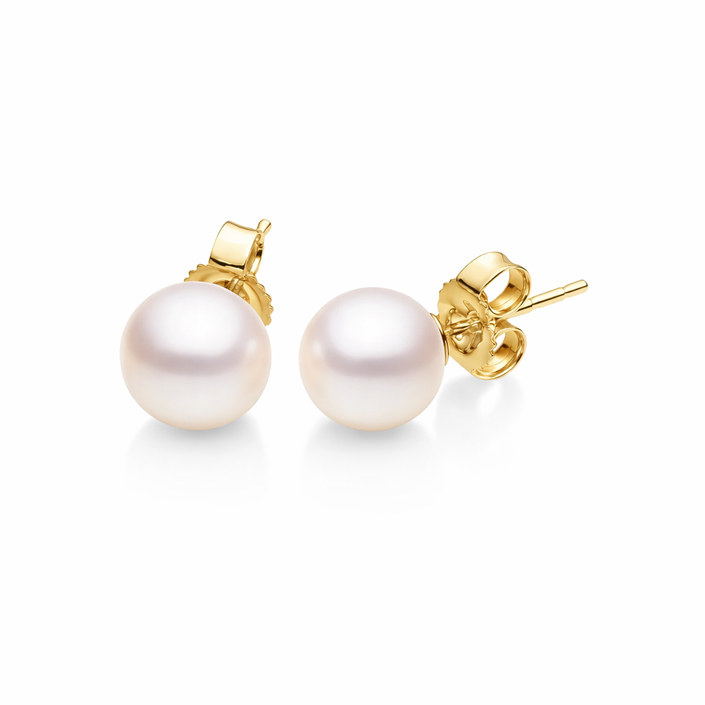 6MM Pearl Stud Earrings Harris Jeweler Troy, OH