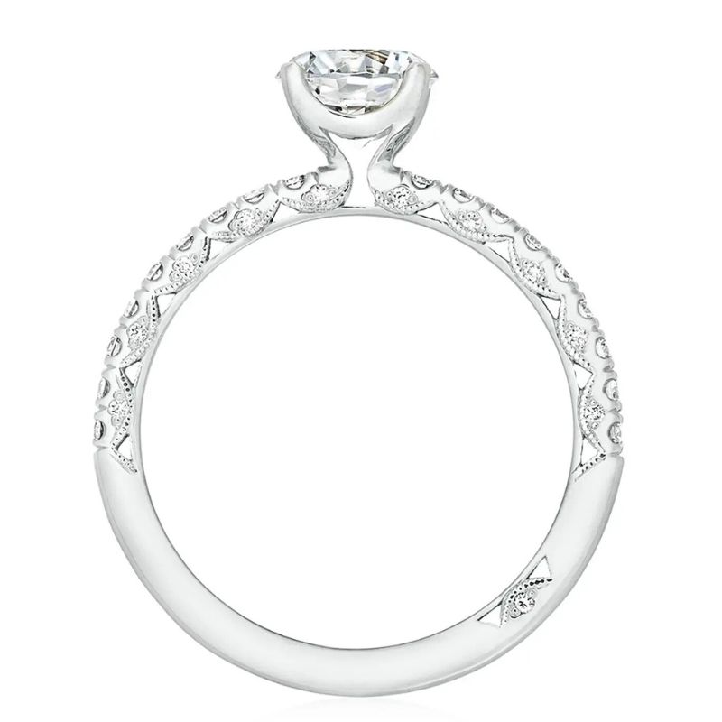 TACORI Platinum Semi-Mount Engagement Rings Harris Jeweler Troy, OH