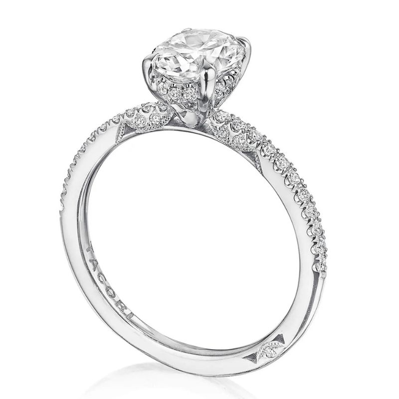 Tacori Classic Diamond Semi-Mount Engagement Ring Image 2 Harris Jeweler Troy, OH