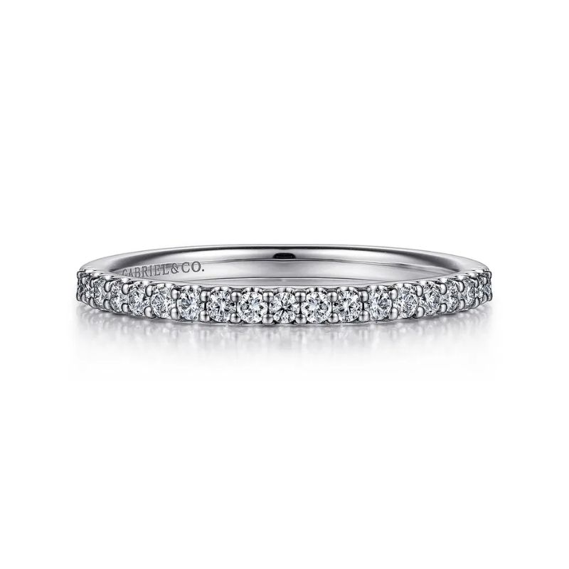 Gabriel & Co. Diamond Wedding Band Harris Jeweler Troy, OH