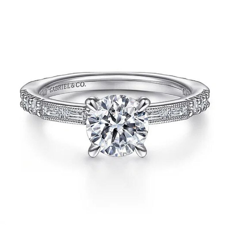 Diamond Semi-Mount Engagement Ring Harris Jeweler Troy, OH