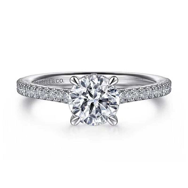 Round Diamond Engagement Ring Semi-Mount Harris Jeweler Troy, OH