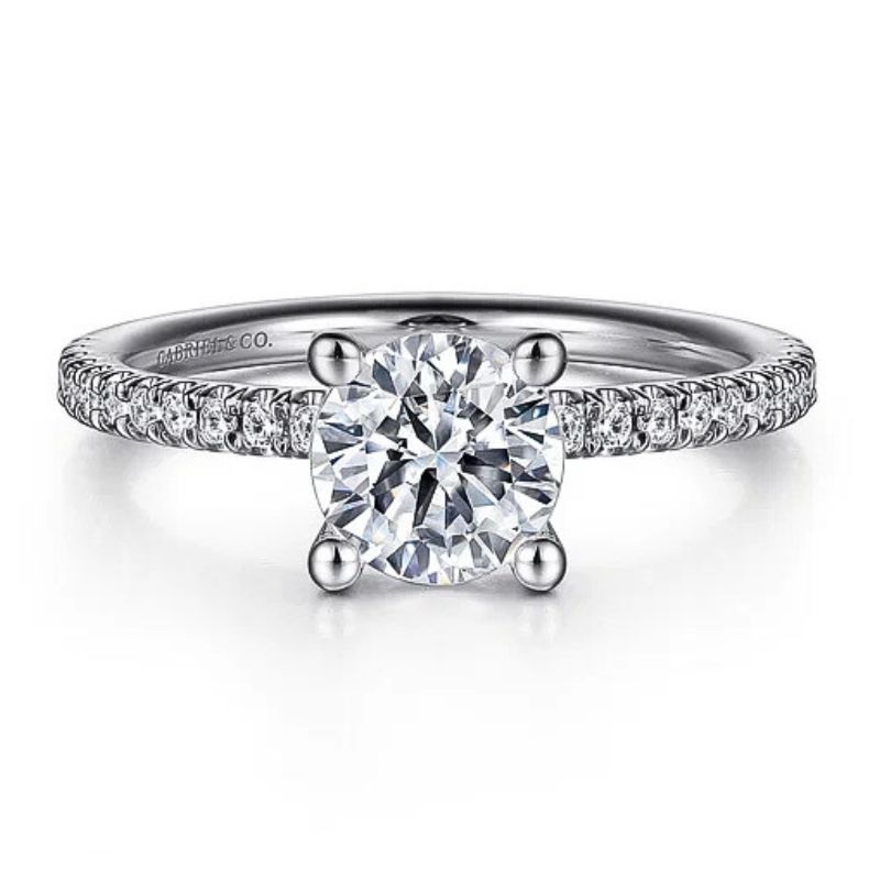 Round Diamond Engagement Ring Semi-Mount Harris Jeweler Troy, OH