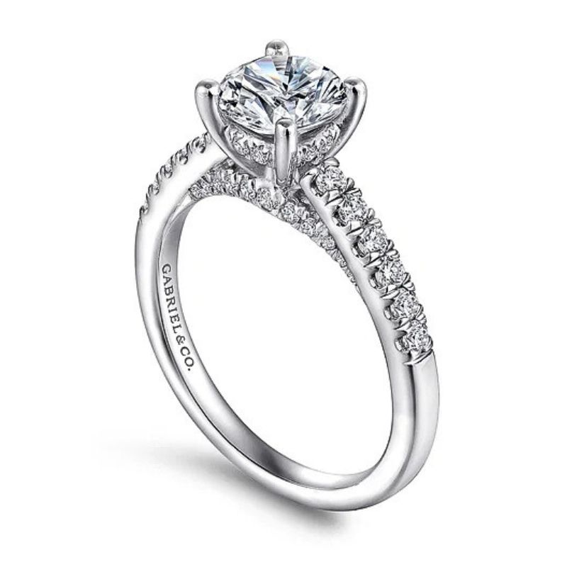 Round Diamond Engagement Ring Semi-Mount Harris Jeweler Troy, OH