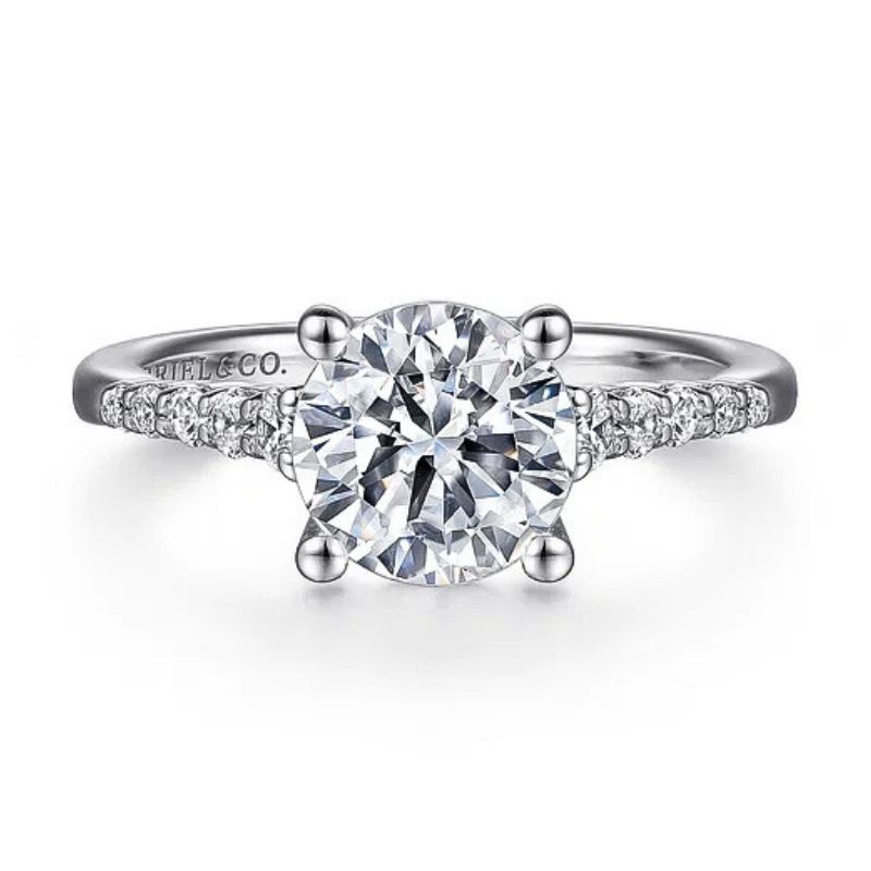 Round Diamond Engagement Ring Semi-Mount Harris Jeweler Troy, OH