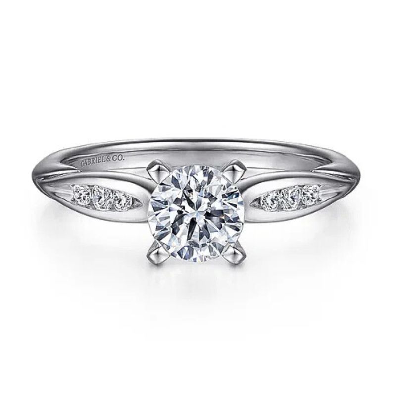 Round Diamond Engagement Ring Semi-Mount Harris Jeweler Troy, OH
