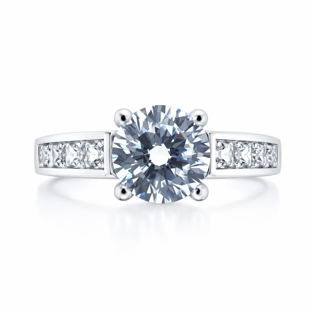 GAB&CO 14K White Gold Semi-Mount Engagement Rings Harris Jeweler Troy, OH