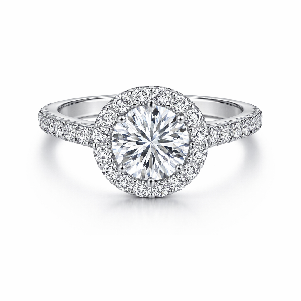 GAB&CO 14K White Gold Semi-Mount Engagement Rings Harris Jeweler Troy, OH