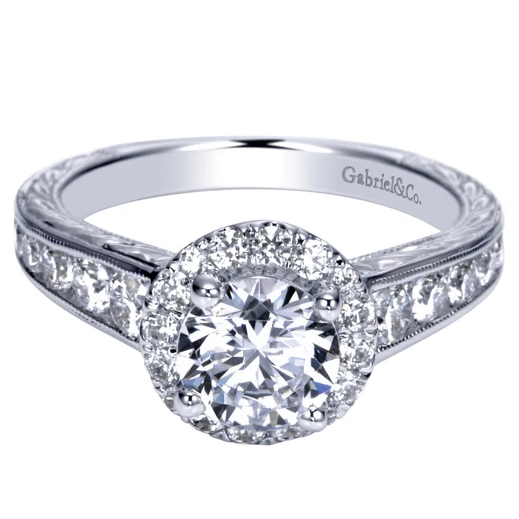 GAB&CO 14K Yellow Gold Semi-Mount Engagement Rings Harris Jeweler Troy, OH