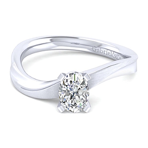 GAB&CO 14K Yellow Gold Semi-Mount Engagement Rings Harris Jeweler Troy, OH