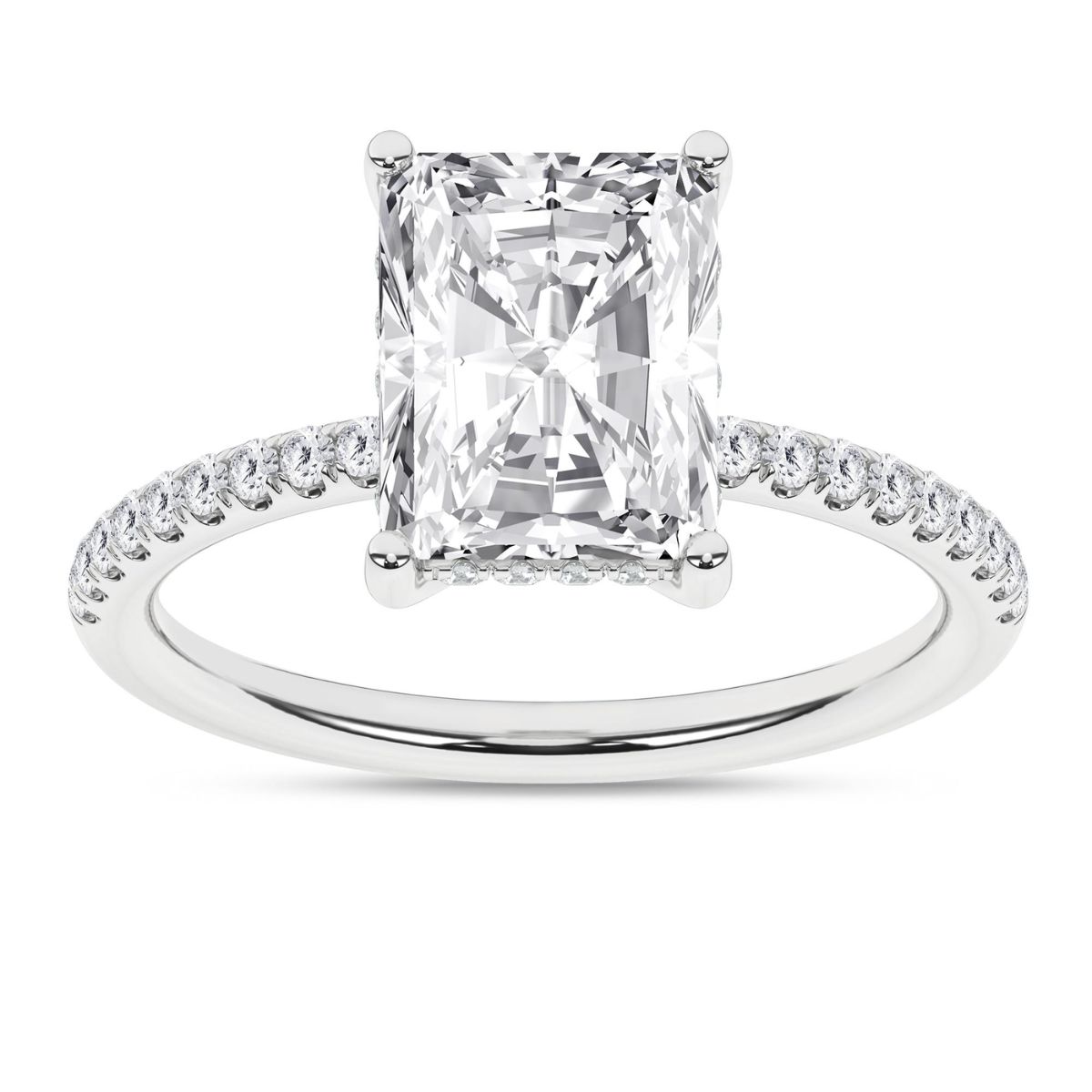 REV 14K White Gold Get Engaged Tonight! Harris Jeweler Troy, OH