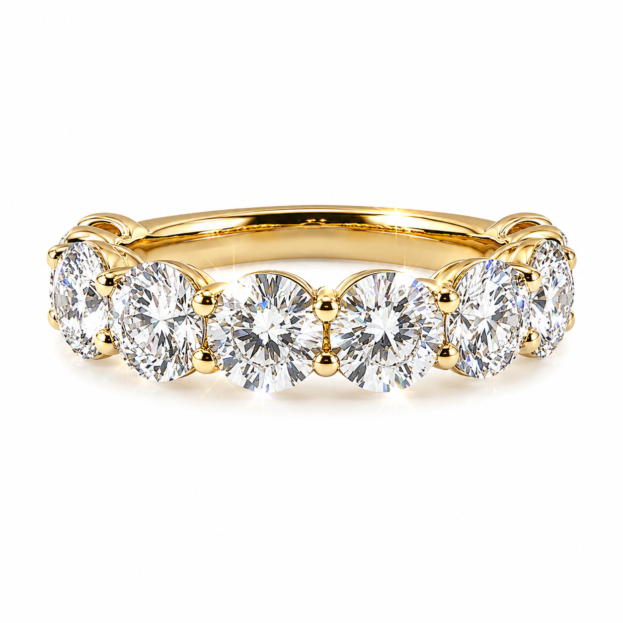 14K Yellow Gold Band Ring Harris Jeweler Troy, OH