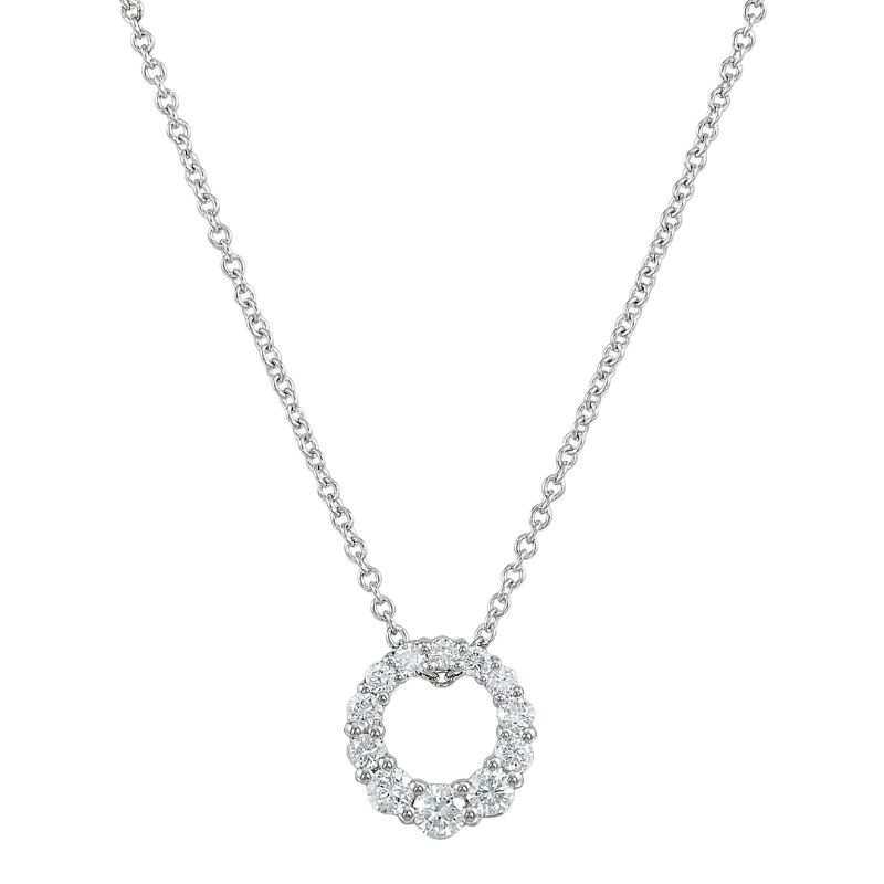 101614 Circle Lab-Grown Diamond Necklace 101614 - Harris Jeweler | Harris ...