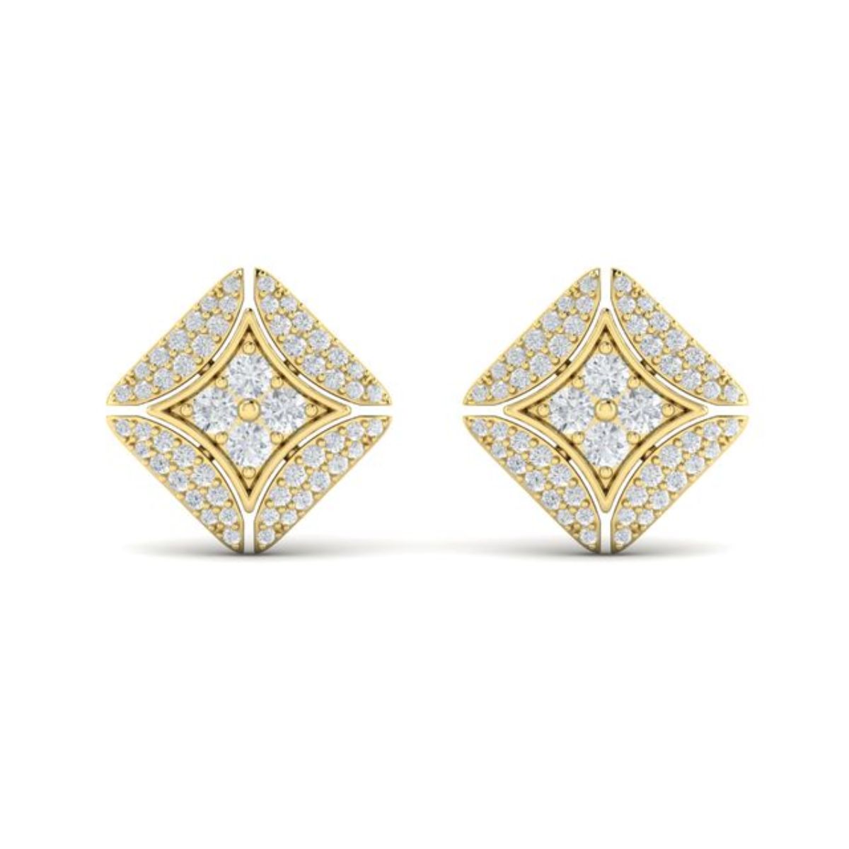 Vlora Diamond Stud Earrings Harris Jeweler Troy, OH