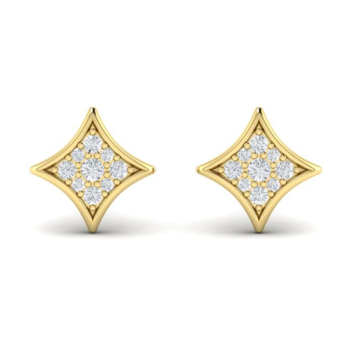 Vlora Diamond Stud Earrings Image 2 Harris Jeweler Troy, OH