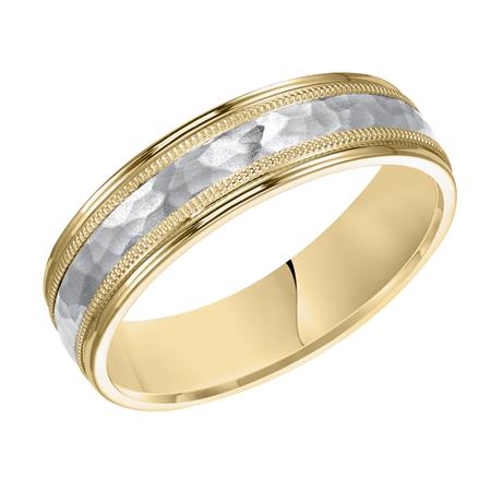GOLDMA Platinum Gold Men's Wedding Band Harris Jeweler Troy, OH