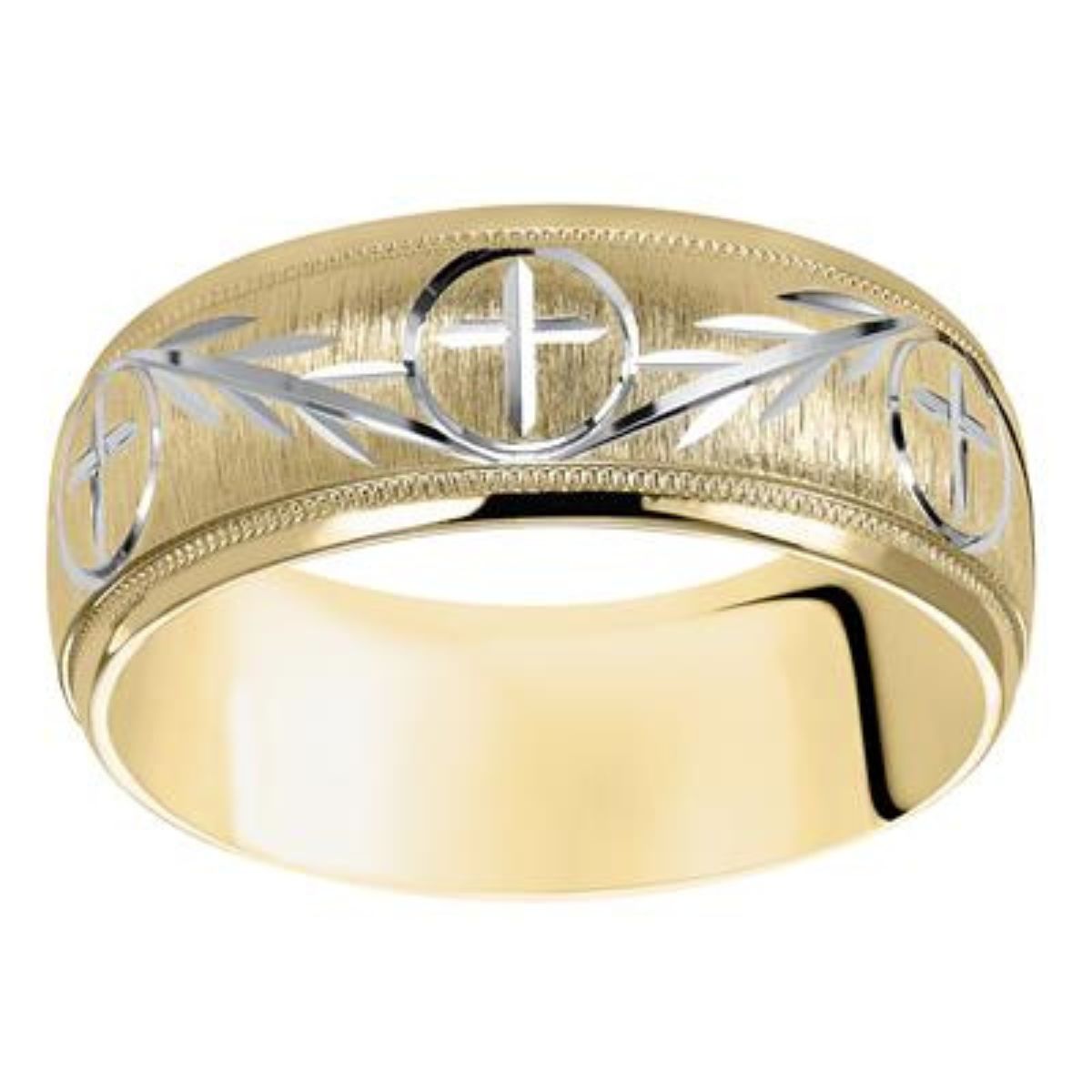 GOLDMA 14K Yellow Gold Gold Men's Wedding Band Harris Jeweler Troy, OH