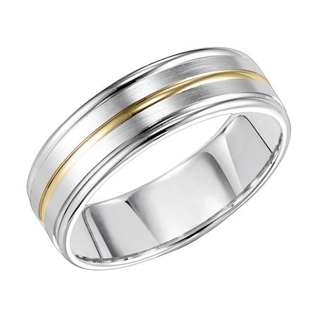 Gold Men's Wedding Band Harris Jeweler Troy, OH