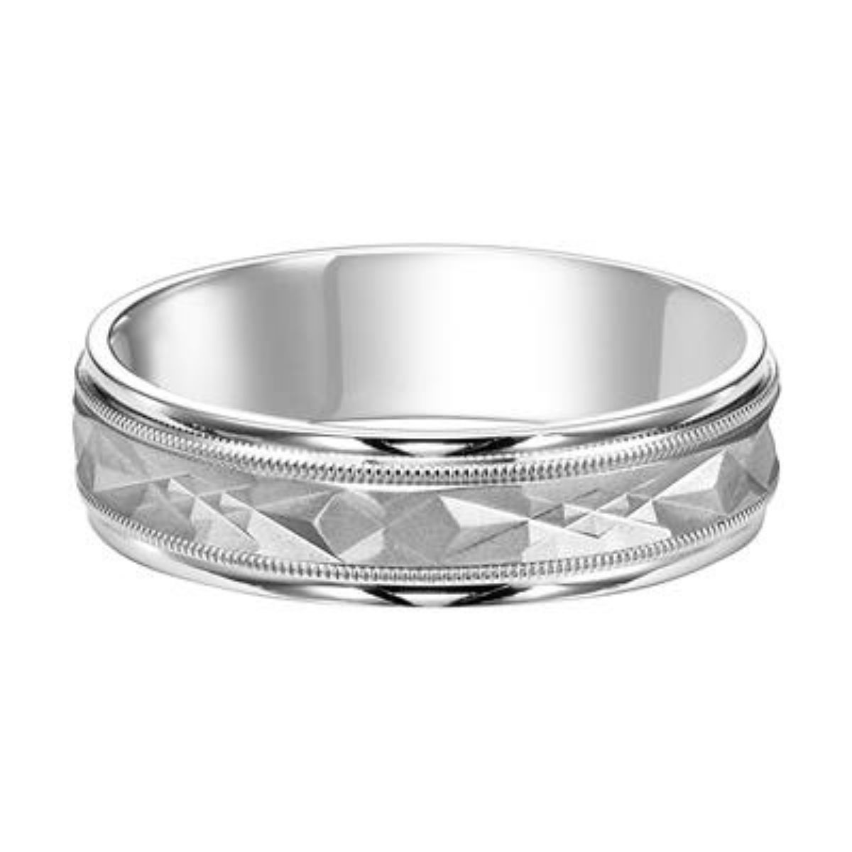 GOLDMA 14K Yellow Gold Gold Men's Wedding Band Image 2 Harris Jeweler Troy, OH