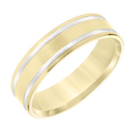 GOLDMA 14K Yellow Gold Gold Men's Wedding Band Harris Jeweler Troy, OH