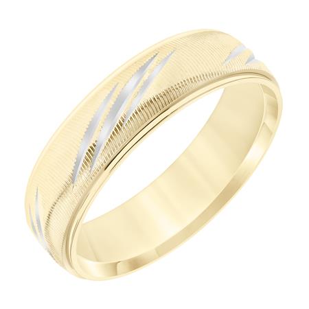 GOLDMA 14K Yellow Gold Gold Men's Wedding Band Harris Jeweler Troy, OH