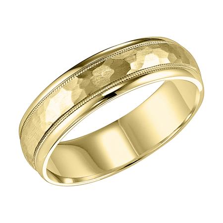 Gold Men's Wedding Band Harris Jeweler Troy, OH
