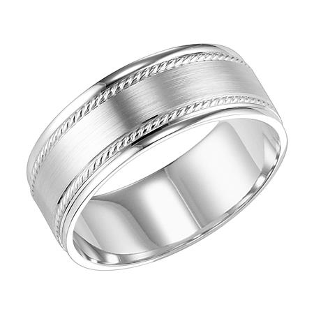 GOLDMA 14K Yellow Gold Gold Men's Wedding Band Image 2 Harris Jeweler Troy, OH