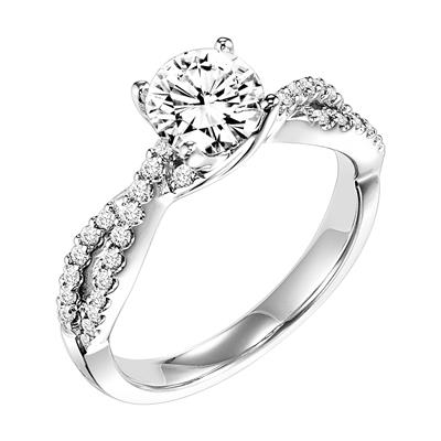 Semi-Mount Engagement Rings Image 3 Harris Jeweler Troy, OH