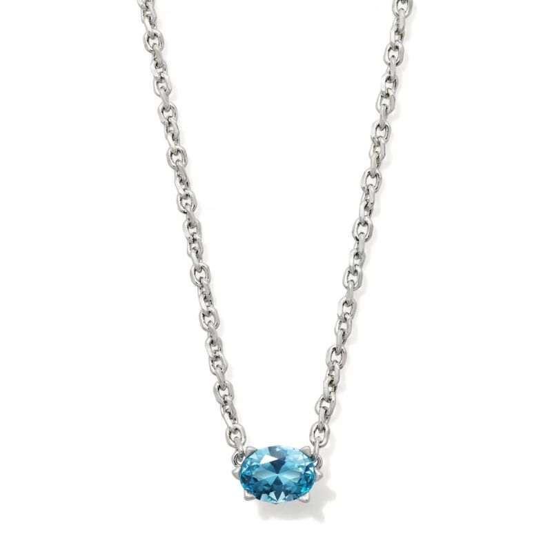 Kendra Scott Cailin Necklace - March Birthstone Harris Jeweler Troy, OH