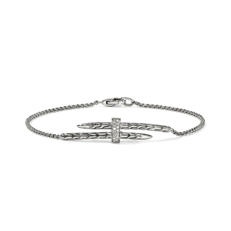 John Hardy Diamond Spear Bracelet Harris Jeweler Troy, OH