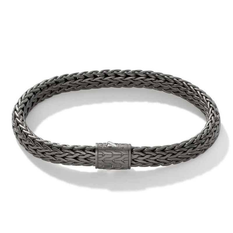 John Hardy Medium Icon Black Bracelet Harris Jeweler Troy, OH