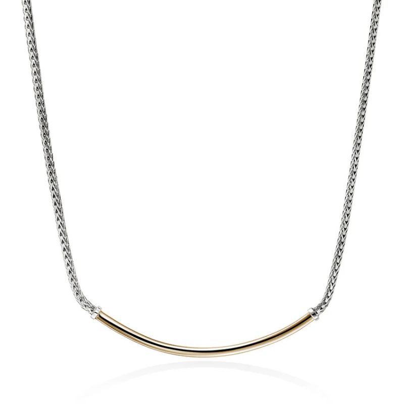 John Hardy Curved Bar Necklace Harris Jeweler Troy, OH
