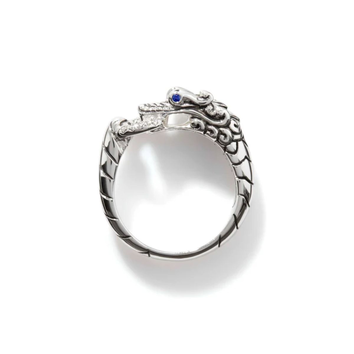 John Hardy Sterling Silver Naga Heritage Ring Image 2 Harris Jeweler Troy, OH