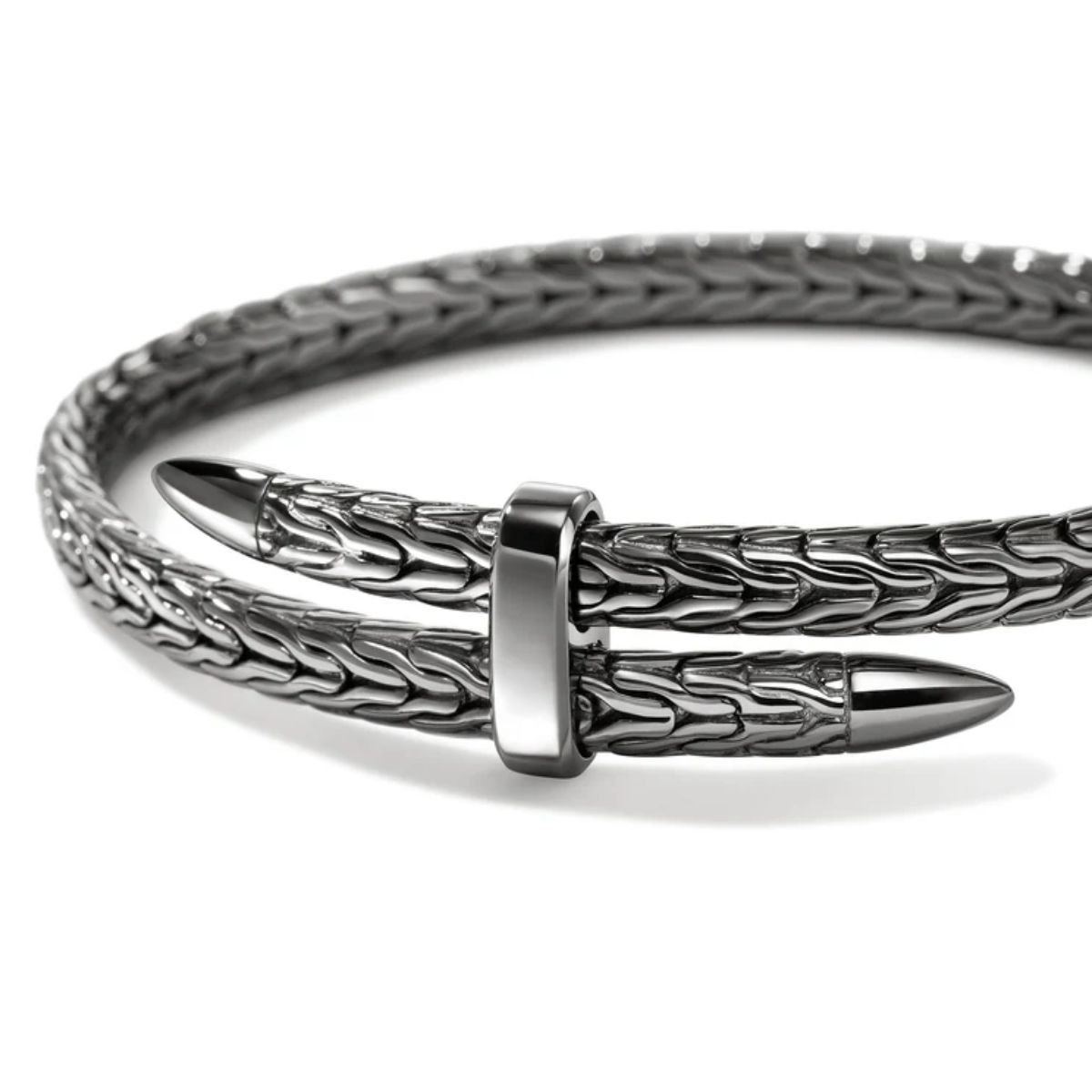 John Hardy Black Spear Cuff Bracelet Image 2 Harris Jeweler Troy, OH