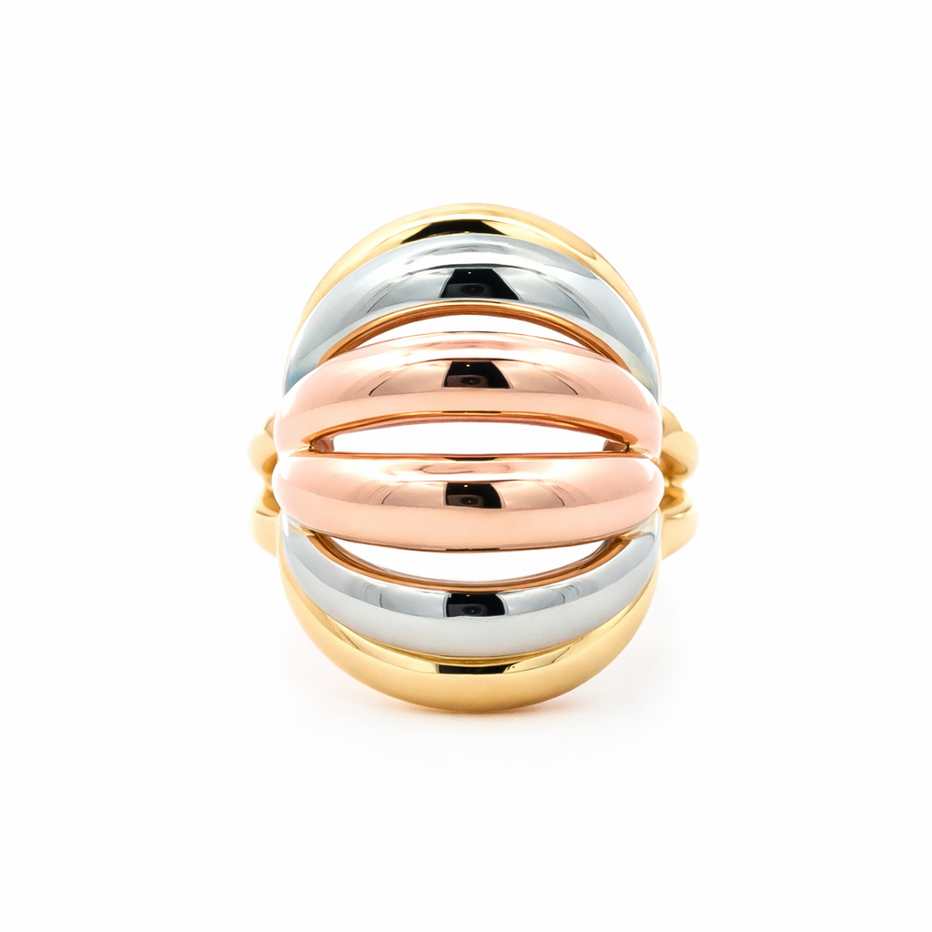 Tri-Color Estate Ring Harris Jeweler Troy, OH