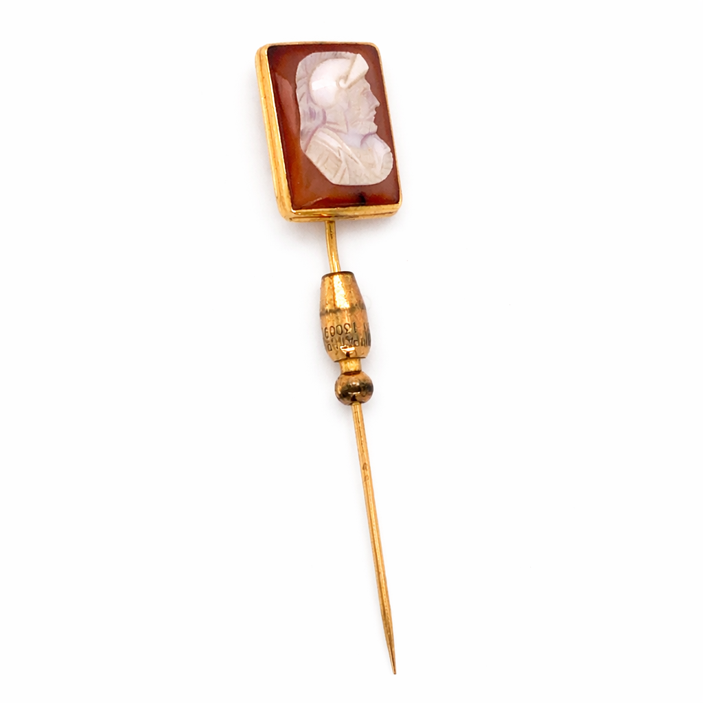 Cameo Estate Stick Pin Harris Jeweler Troy, OH