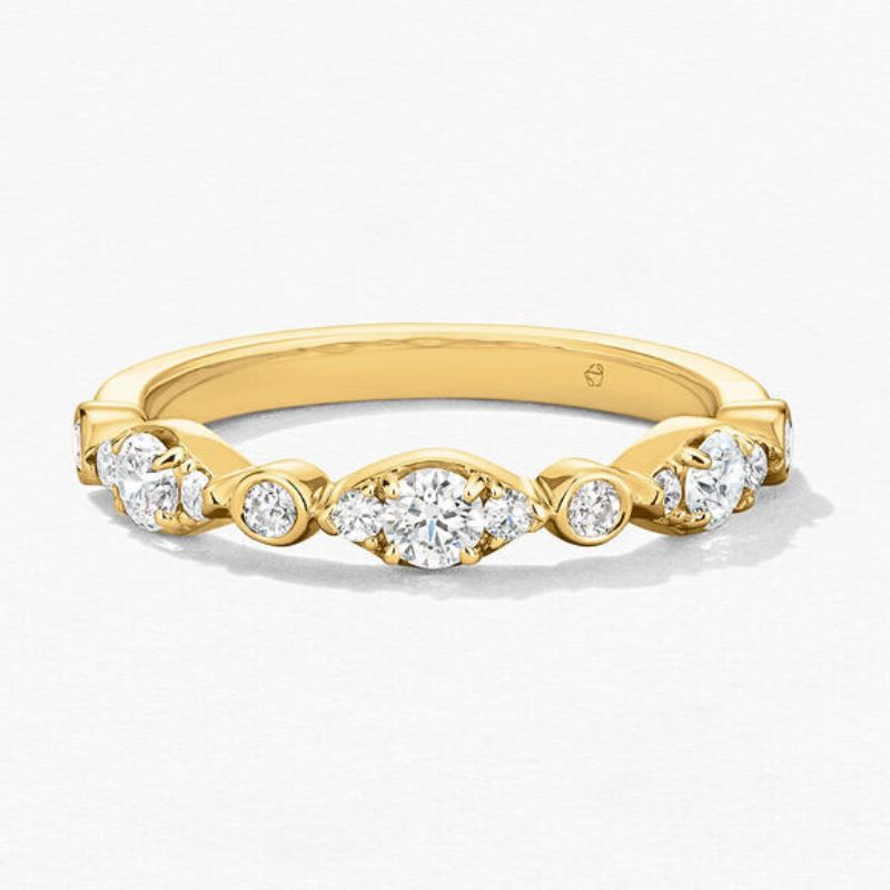 Diamond Women's Wedding Band Harris Jeweler Troy, OH