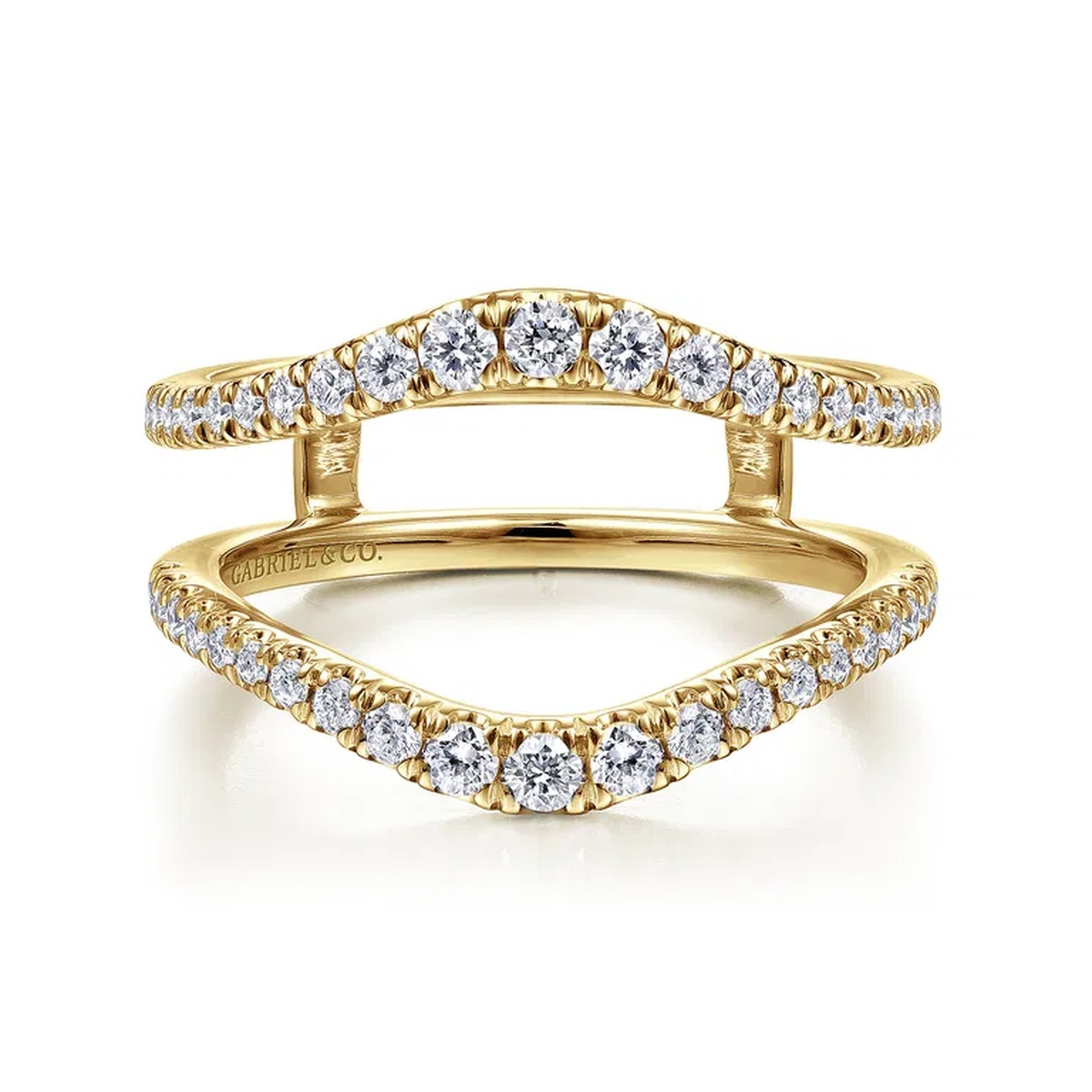 14K Yellow Gold Insert/Jacket Ring Harris Jeweler Troy, OH